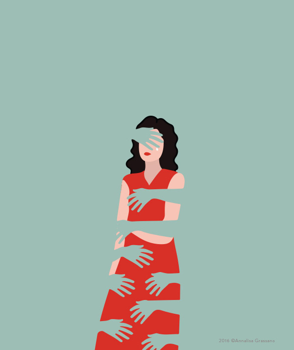 Me too - Illustration ©Annalisa Grassano, 2016