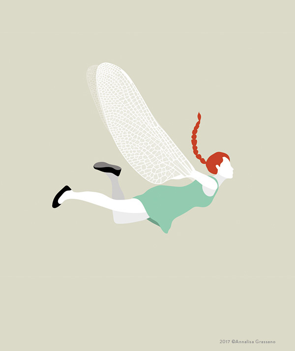Ready to fly - Illustration ©Annalisa Grassano, 2017