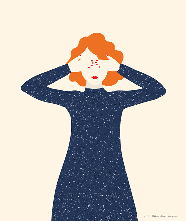 Where am I - Illustration ©Annalisa Grassano, 2018