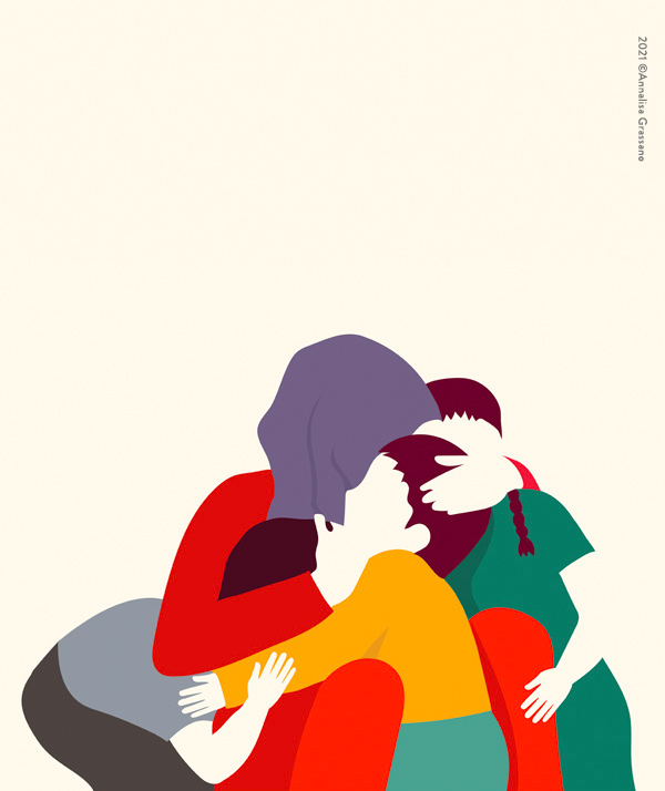 A Mother - Conceptual illustration ©Annalisa Grassano