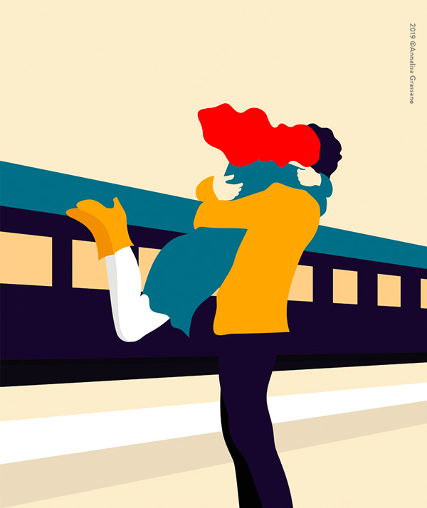 Back to you - Conceptual illustration ©Annalisa Grassano