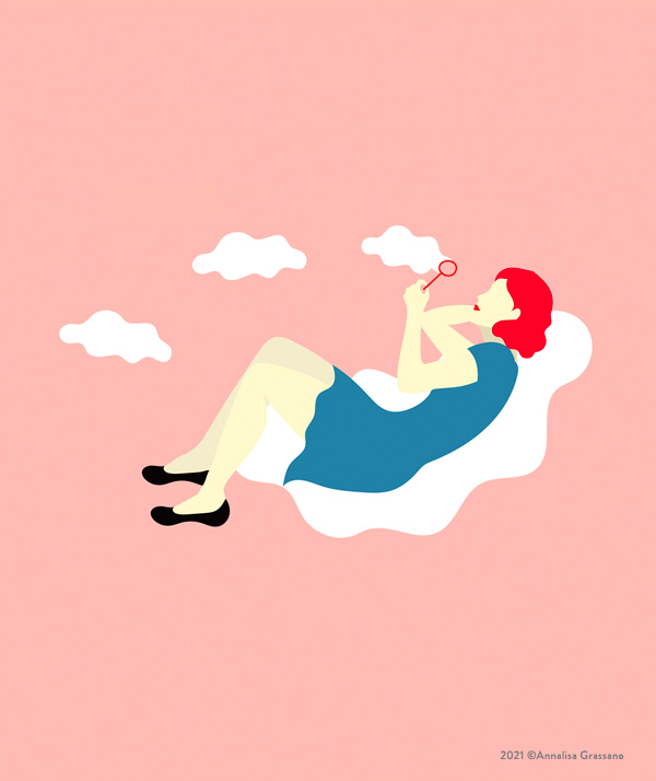 Bubbles - Conceptual illustration ©Annalisa Grassano