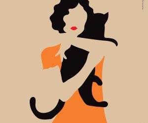 Cat Woman - Conceptual illustration ©Annalisa Grassano