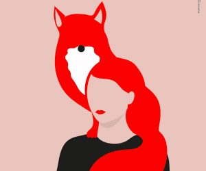 Foxy Lady - Conceptual illustration ©Annalisa Grassano