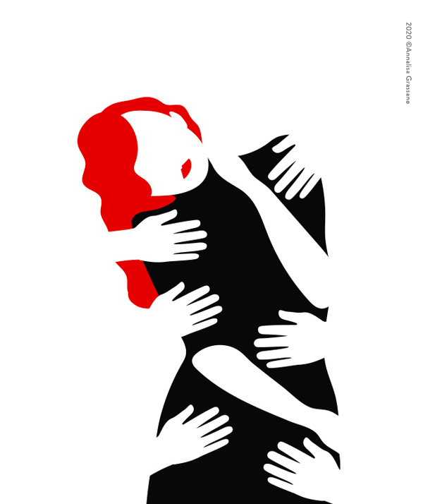 The Pleasure - Conceptual illustration ©Annalisa Grassano