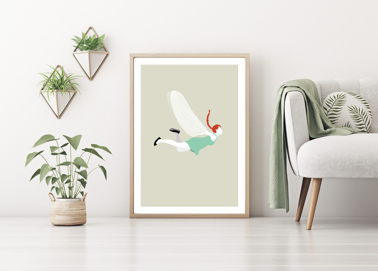 Ready to fly - Conceptual illustration ©Annalisa Grassano