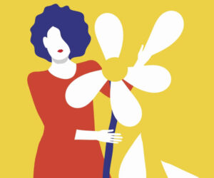 Flower, Editorial illustration, ©Annalisa Grassano