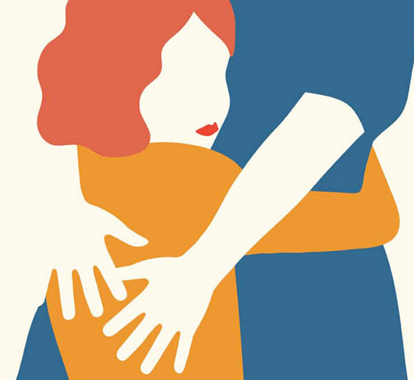 Mother and daughter, editorial illustration ©Annalisa Grassano